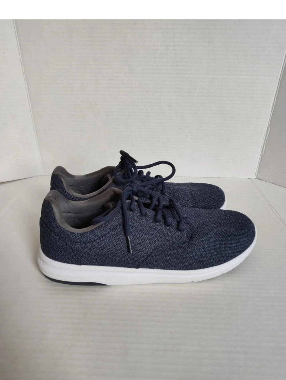 Travis Mathew The Daily II Knit Shoe Mens Size 9.5 Blue #1MAA221 Lace up Sneaker